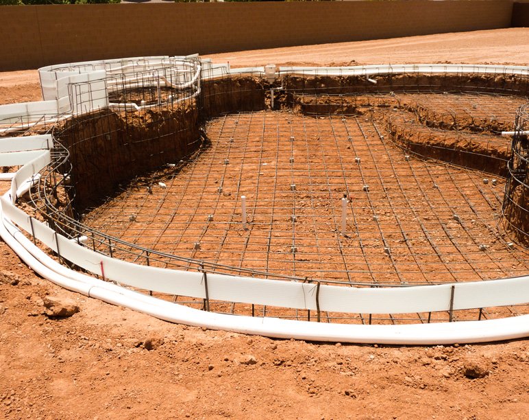Pool building engineering process