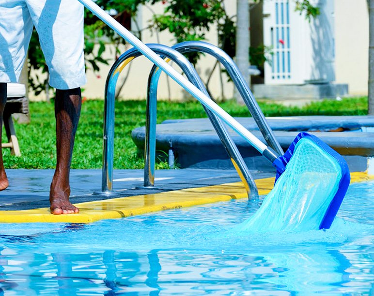 Luxury pool maintenance